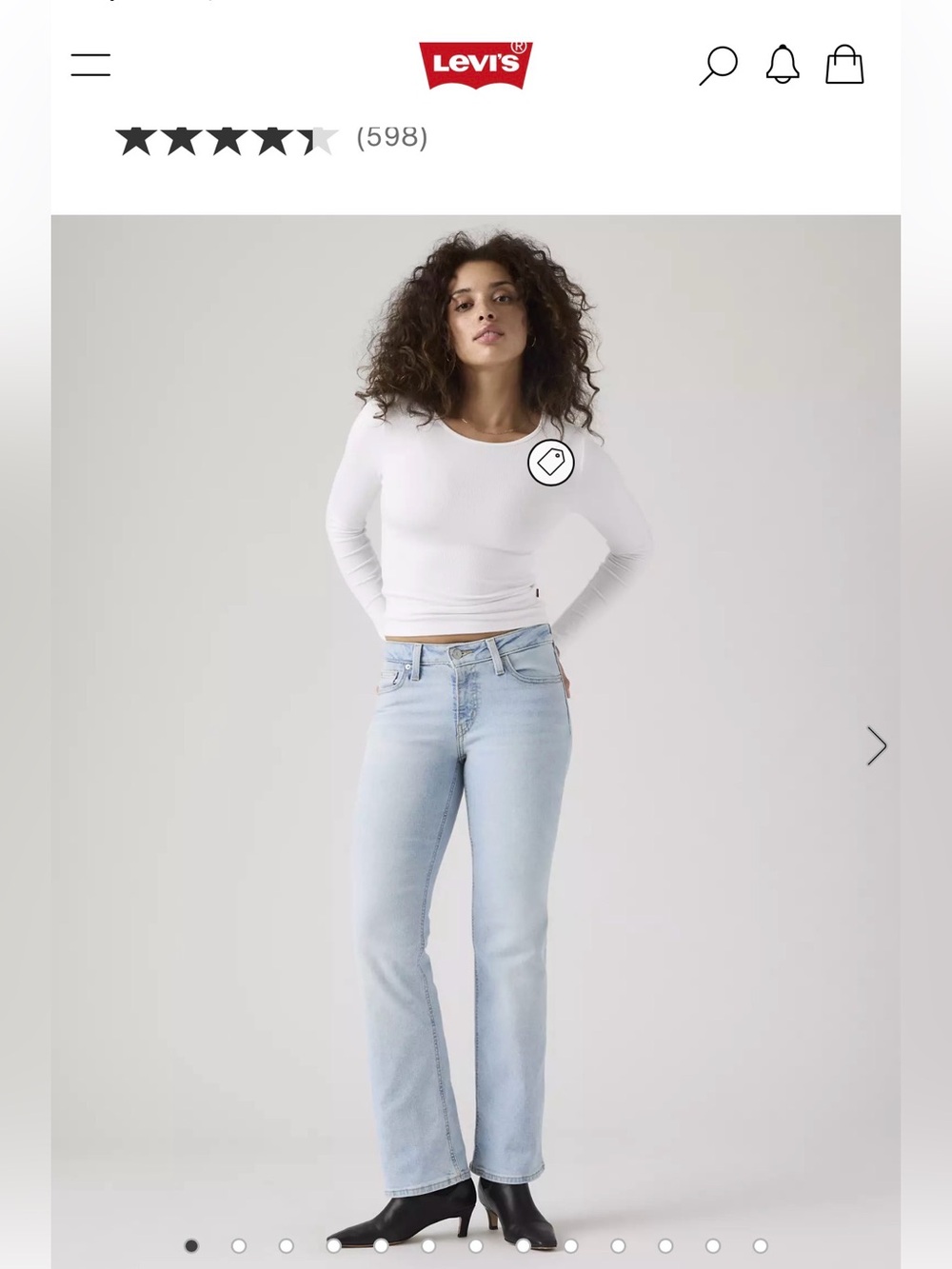 Levi’s Superlow Bootcut Jean